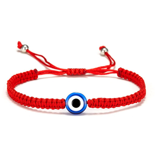 Evil Eye Handmade Braided Red Rope Bracelet For Women Men Friendship Jewelry Charm Lucky Thread String Adjustable Gifts